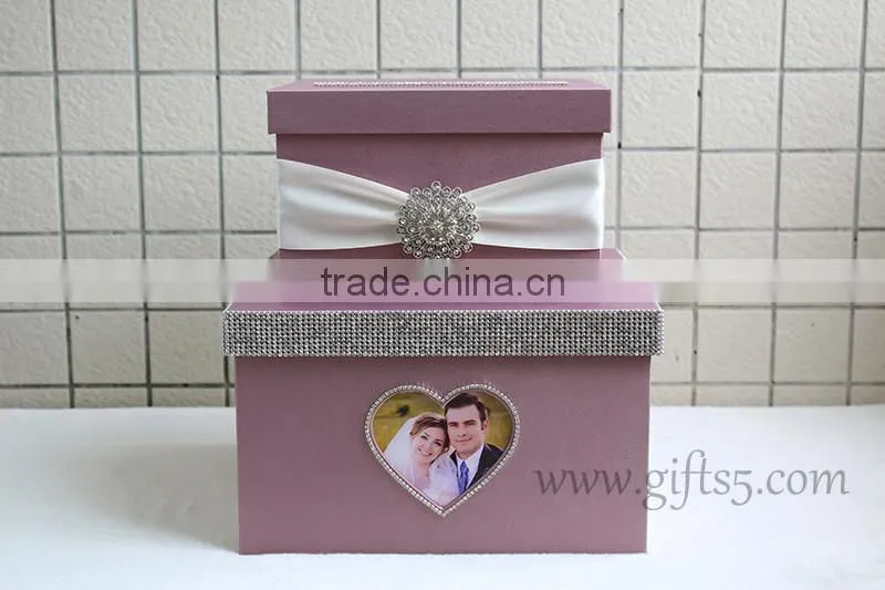 Elegant wedding card box card boxes for wedding wholesale