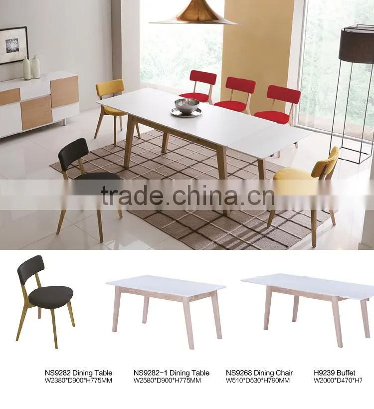 China Factory Dining Room Extendable Dining Table