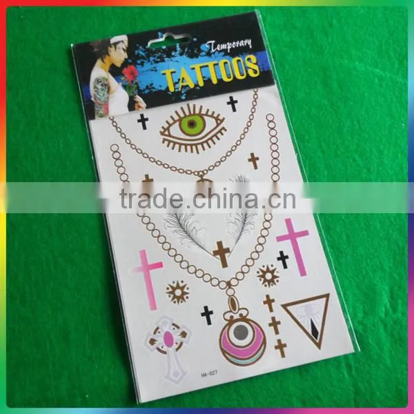 Body Skin Tattoo Sticker Glow in the dark tattoo