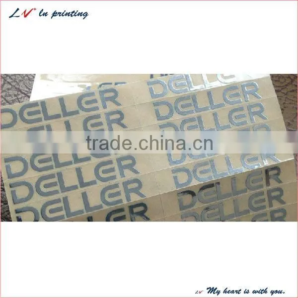 custom self adhesive label sticker