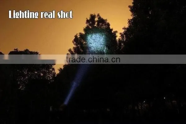 waterproof rechargeable tactical led flashlight torch 100w q5 flashlight