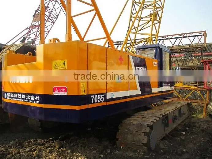 Kobelco crawler crane 55 ton for sale, kobelco crane 7055