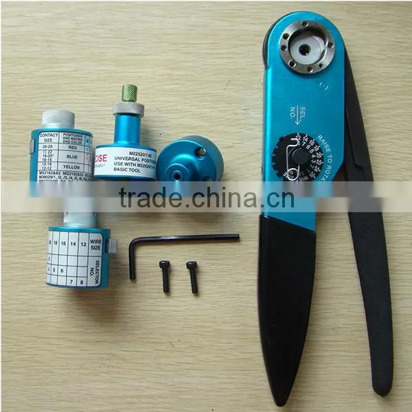 YJQ-W2A Standard hand crimp tool M22520/1-01 multifunctional plier 12-26AWG electronic connectors