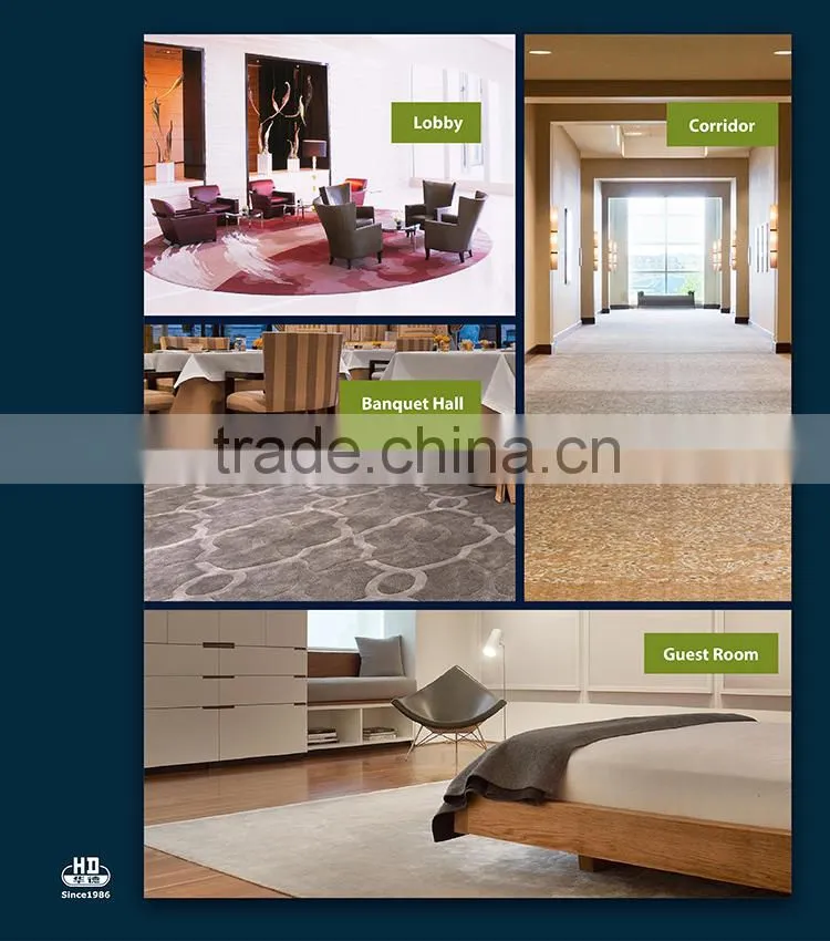 Environmentally-Friendly Handtufted Bed Room Carpet