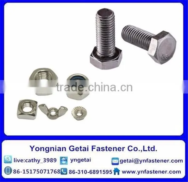 Bolts and Nuts Galvanized ZP HDG