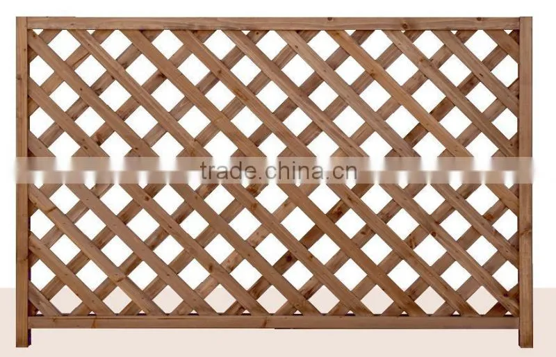 Hot sale cheap wood fence panels