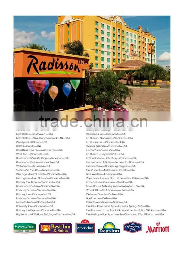 hotel wooden base with tops