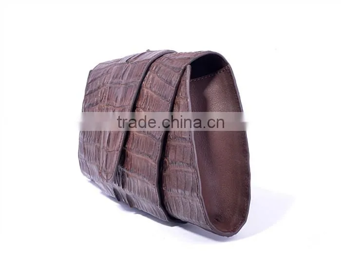 genuine crocodile leather handbag handmade women purses clutch bag wholesale