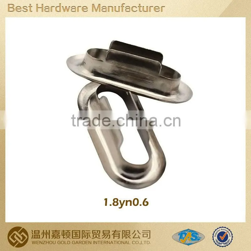 Shoes accessories 35mm Brass Oblong Eyelets