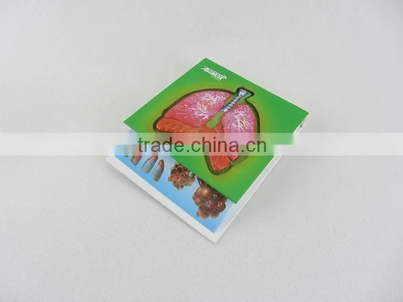 Sticky memo notepad Recycle paper combined sticky memo notepad