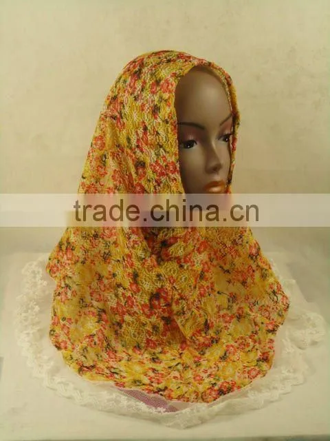 2014new style wholesale muslim islamic hijab,shawls and scarves
