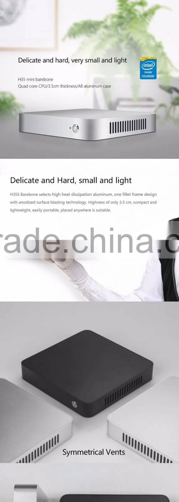 Realan H35-J1900T1 Celeron J1900 Thin Clinet M-ITX Mini PC
