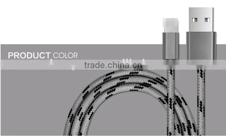 cheap colorful USB cable data cable 8pin for charging with good quality