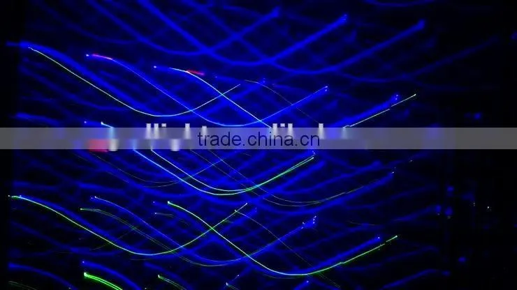 Full color eight effect stage laser light show special logo laser light