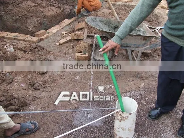 DC Solar Pump System for Drinking (1200W,50M head)