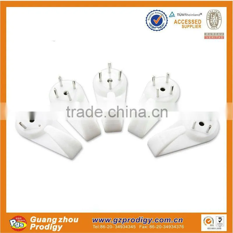 small decorative screw concrete wall hooks