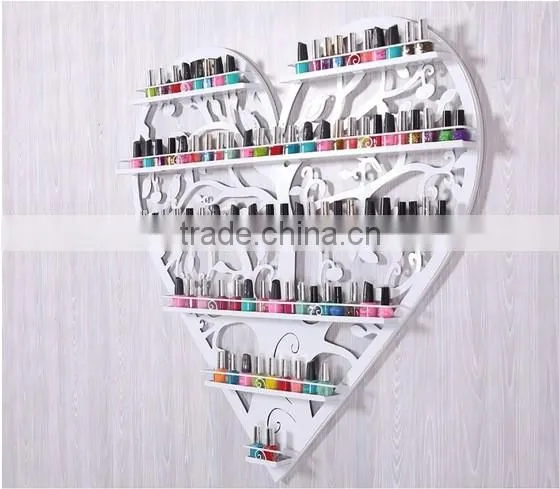 2015 Guangdong hot sale nail polish shelf rack display