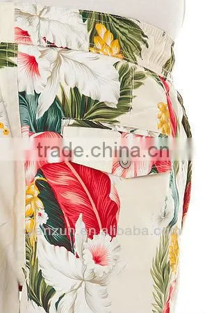 Custom 100% ployester haiwaill swim boardshorts
