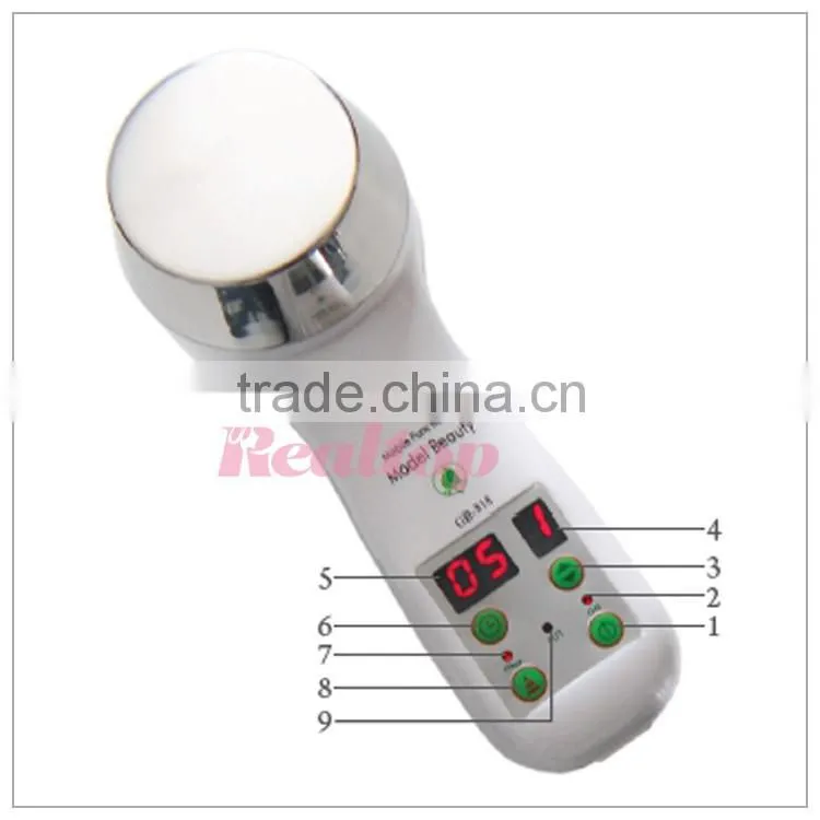 2016 1MHz Ultrasonic Liposuction Cavitation Cellulite Weight Loss Machine Ultrasound Therapy slimming Massager