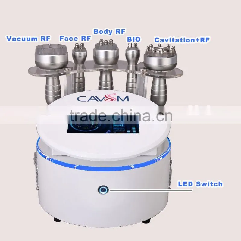 5 in 1 Fat Reduction!!! Vacuum Cavitation RF/Cavitation Slimming Machine in USA