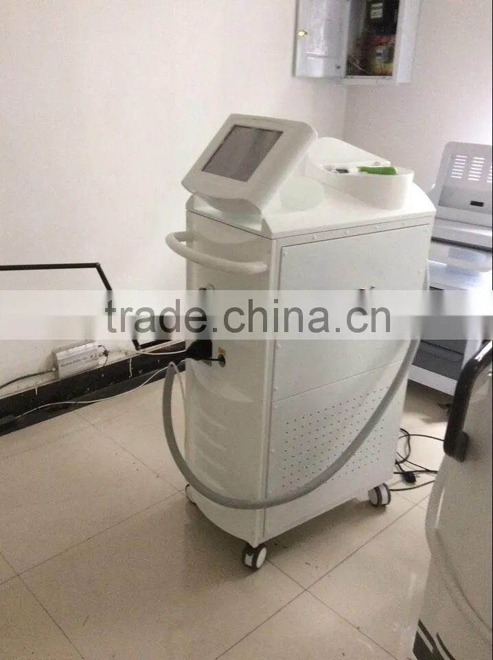 Brand new!!! Permanent Hair removal 755 alexanderite laser Plus nd yag laser treatment head for tattoo removal machine