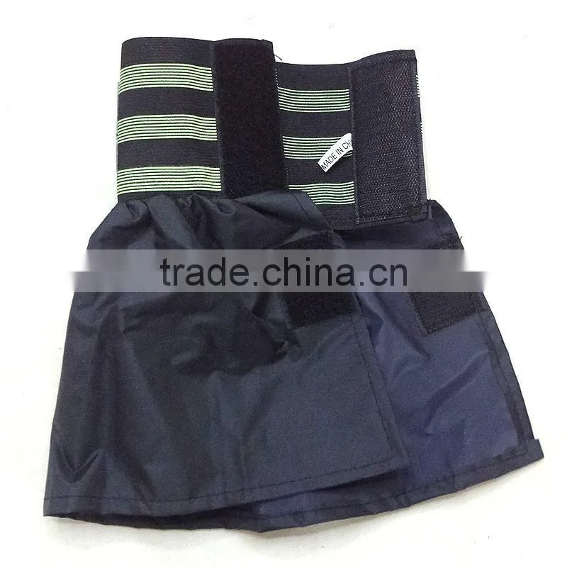 customized blackcolor high quality elastic leg strap