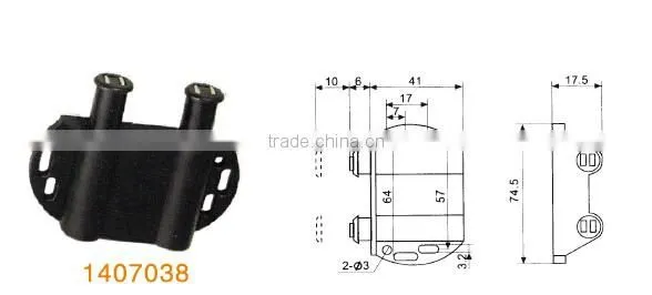 various types double magnetic door catch for furniture cabinet door