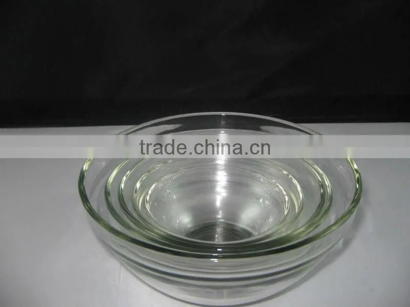 promotion glass bowl set 5