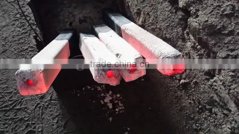 Hard wood briquette for bbq charcoal