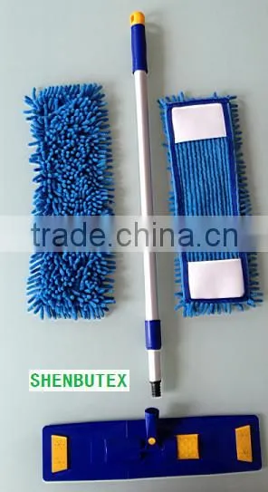 microfiber chenille flat & triangle mop