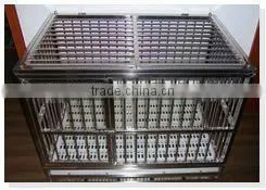Wire Mesh Containers, Mesh Container, Wire Container for Industrial Warehouse Storage Foldable(Collapsible) &Stackable