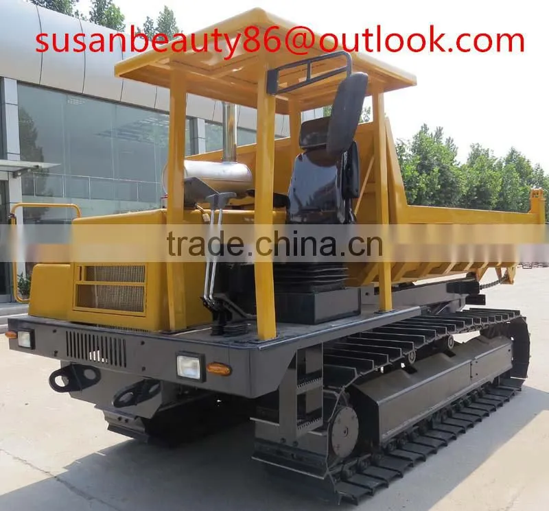 2 ton big crawler excavator transportation truck for sale