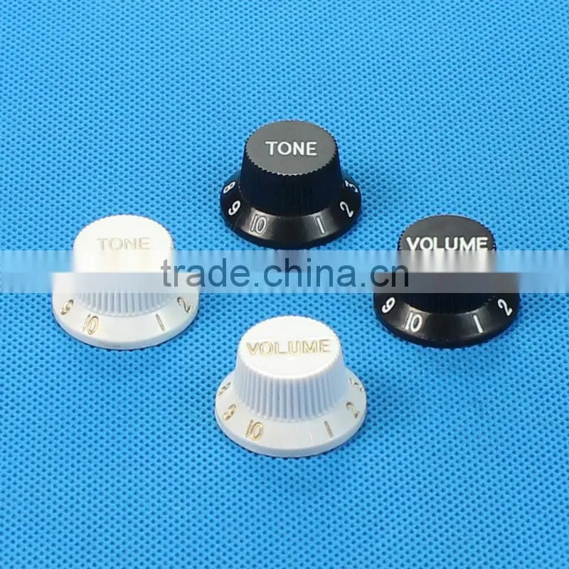 plastic skirted AMP knobs set for late 70's jazz bass