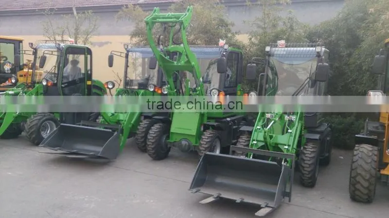 Mini Wheel Loader 0.8ton capacity JN98 for Europe Market