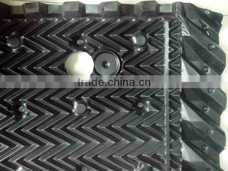 Open and closed cooling Tower Fill sheets PVC filler/ 1100/1200*500mm cooling tower filler/Original PVC Square Fill