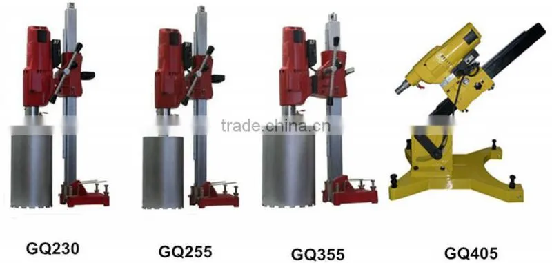 Concrete Core Drilling Machine, Diamond Core Drill Bit GQ230