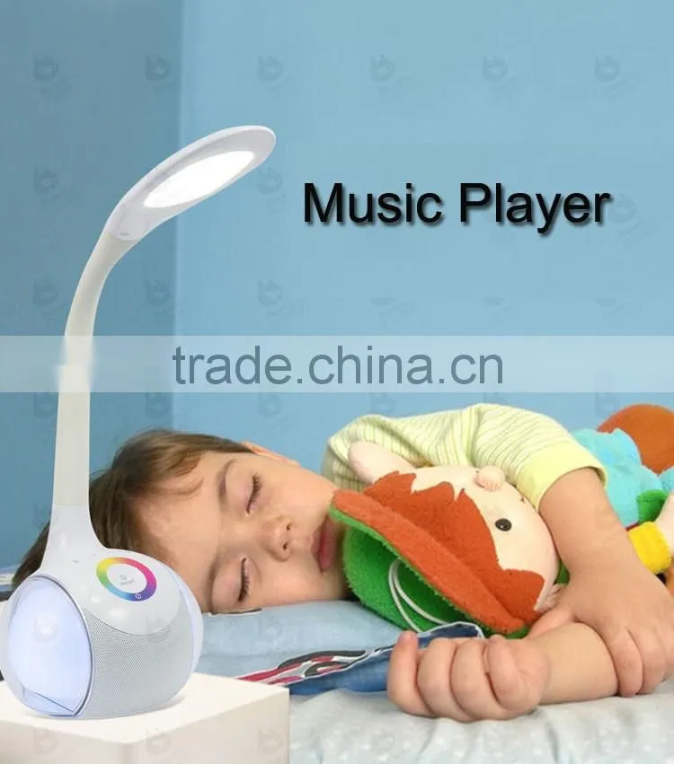 2016 trending products innovative led lamp bluetooth speaker