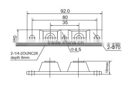 MURP30045 ultra fast soft recovery diode rectifier