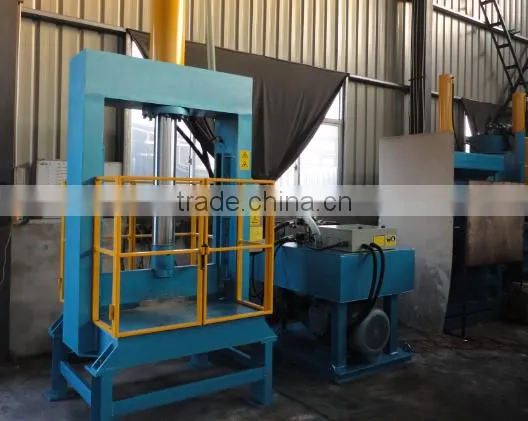 Hydraulic plastic lump cutter/ hydraulic cutting machine/ vertical cutting machine