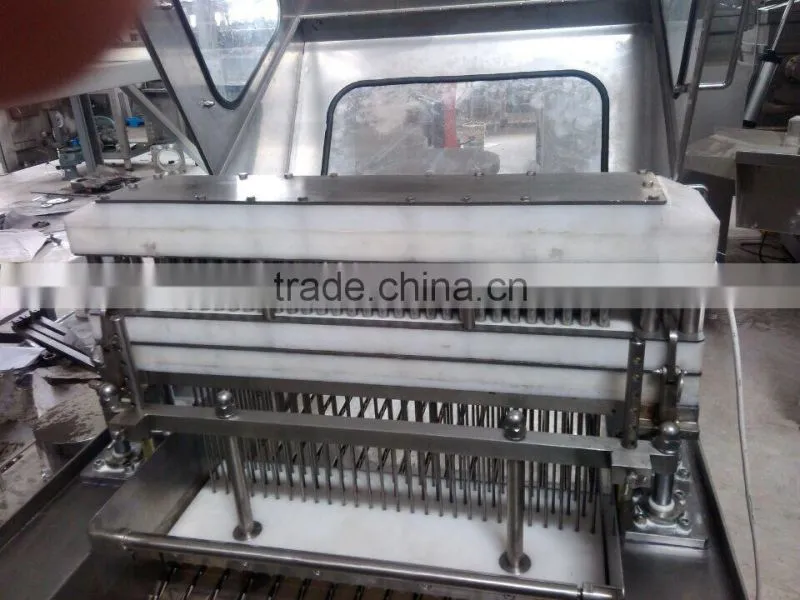 Saline injector for fish meat machine