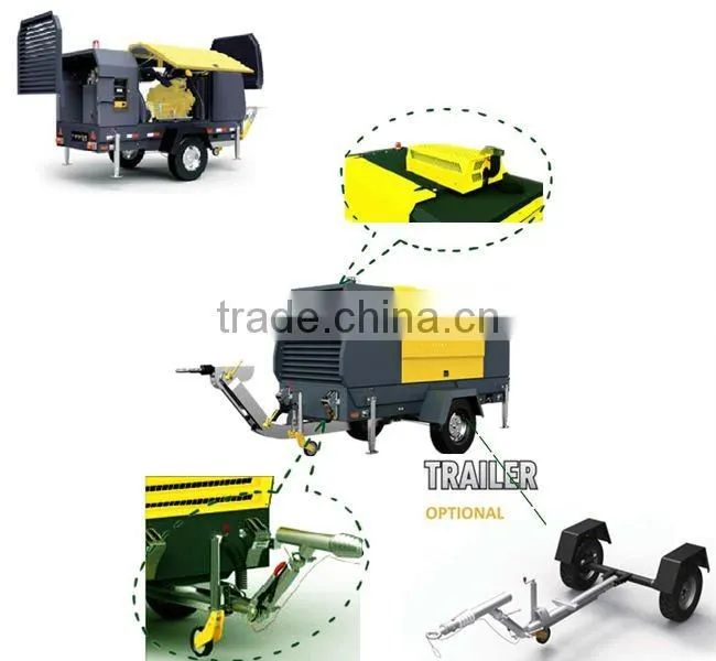 portable compressor 170cfm 145psig