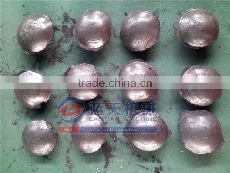 Small BBQ charcoal powder briquette ball press machine