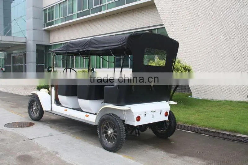 2017 Popular 5KW vintage smart electric tourist bubble car with door