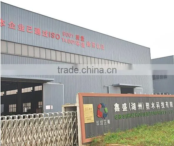 2015 Outdoor WPC Popular decking from China wpc marine decking with high quality
