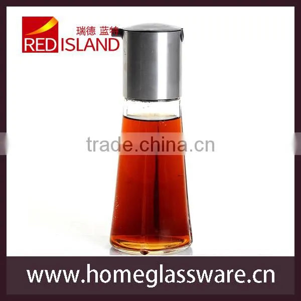 hotsale glass oil and vinegar bottle in kitchenware