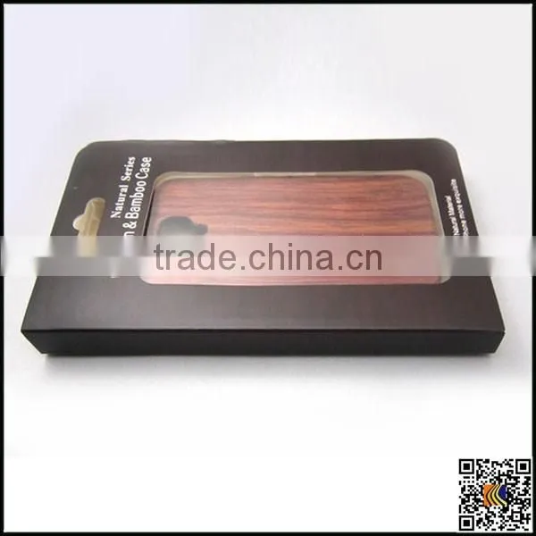 Wholesale custom made cardboard PVC cardboard window box phone case package