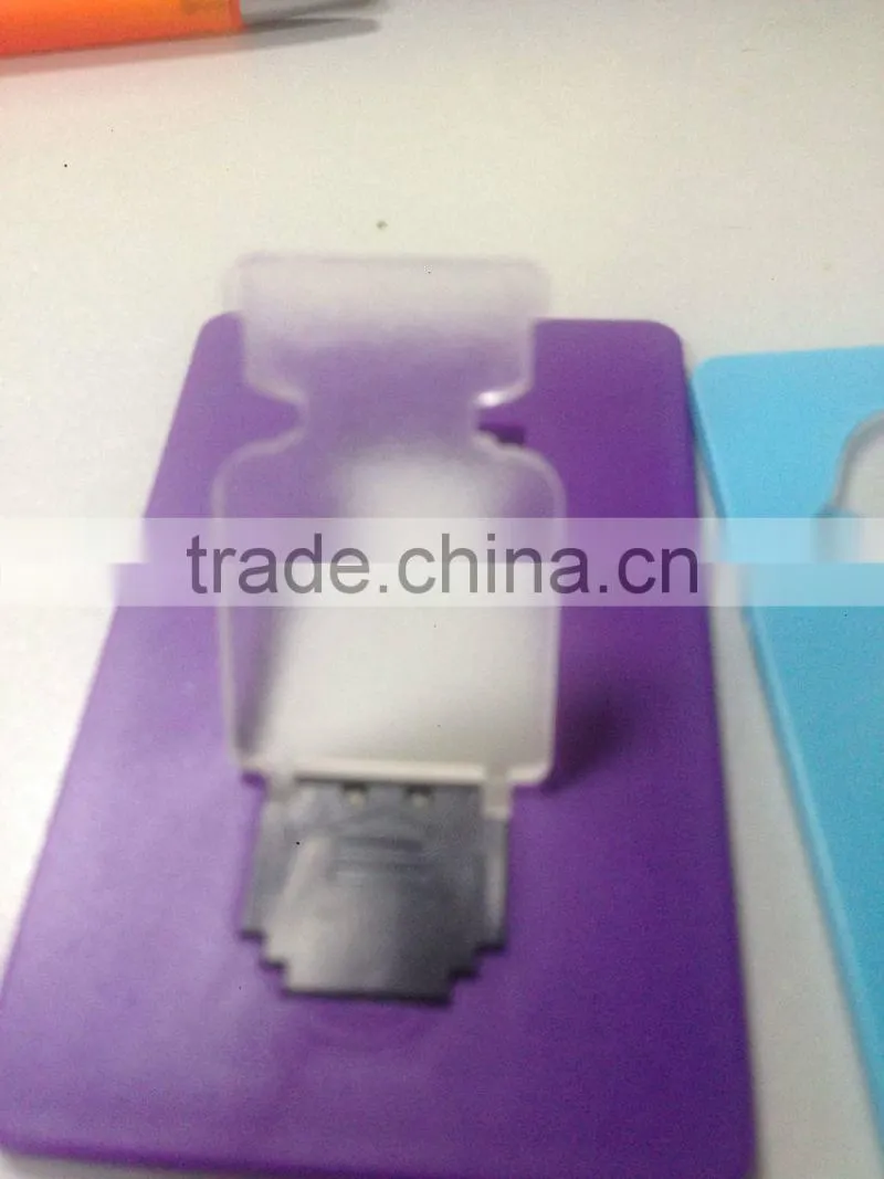 LED pocket card light/mini pocket led card light/led christmas card light