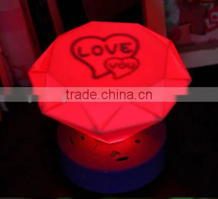 Supply creative fashionDiamond LED small Night light / lamp --Happy birthday