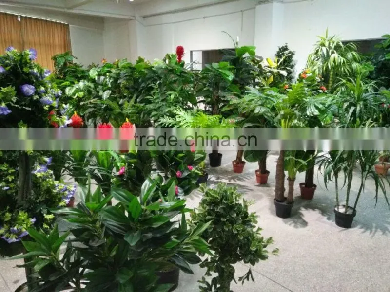 Export factory price artificial tropical plants