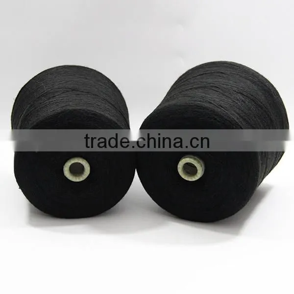 Good quality acrylic yarn high bulk nm9/2 color with black for sale
